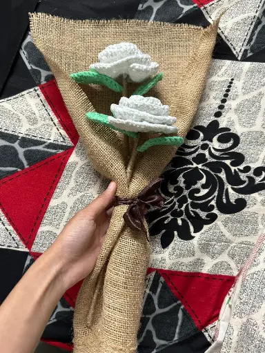 White Rose bouquet🤍🥀